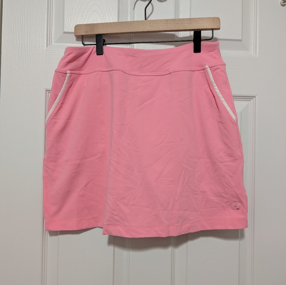 FootJoy Pink Women's Golf Skort with White Trim